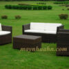 Bàn Ghế Sofa Mây Nhựa HNSF08
