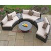 Bàn Ghế Sofa Mây Nhựa A112