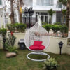 Ghế Xích Đu Quả Trứng Nhựa Giả Mây XD02