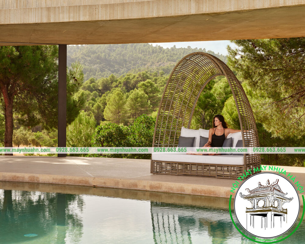 Giường tắm nắng hồ bơi DB025_2