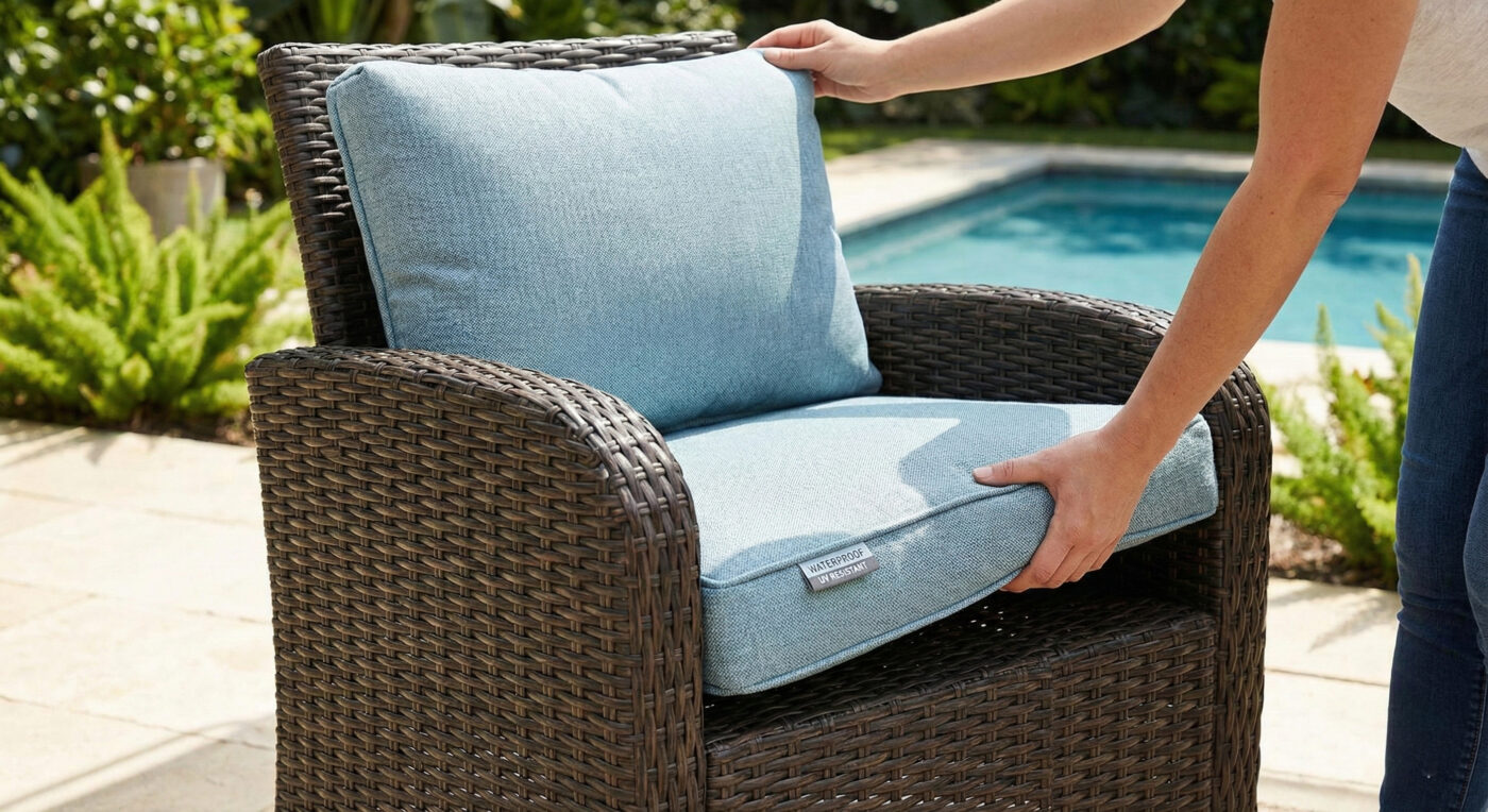 Mẹo chọn đệm ghế ngoài trời
