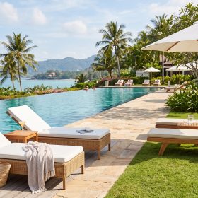 Cách chọn ghế tắm nắng cho hồ bơi, khách sạn, villa, resort